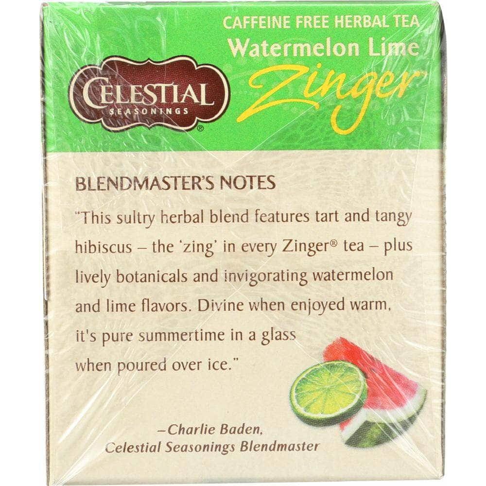 Celestial Seasonings Celestial Seasonings Watermelon Lime Zinger Tea Pack of 20, 1.5 oz
