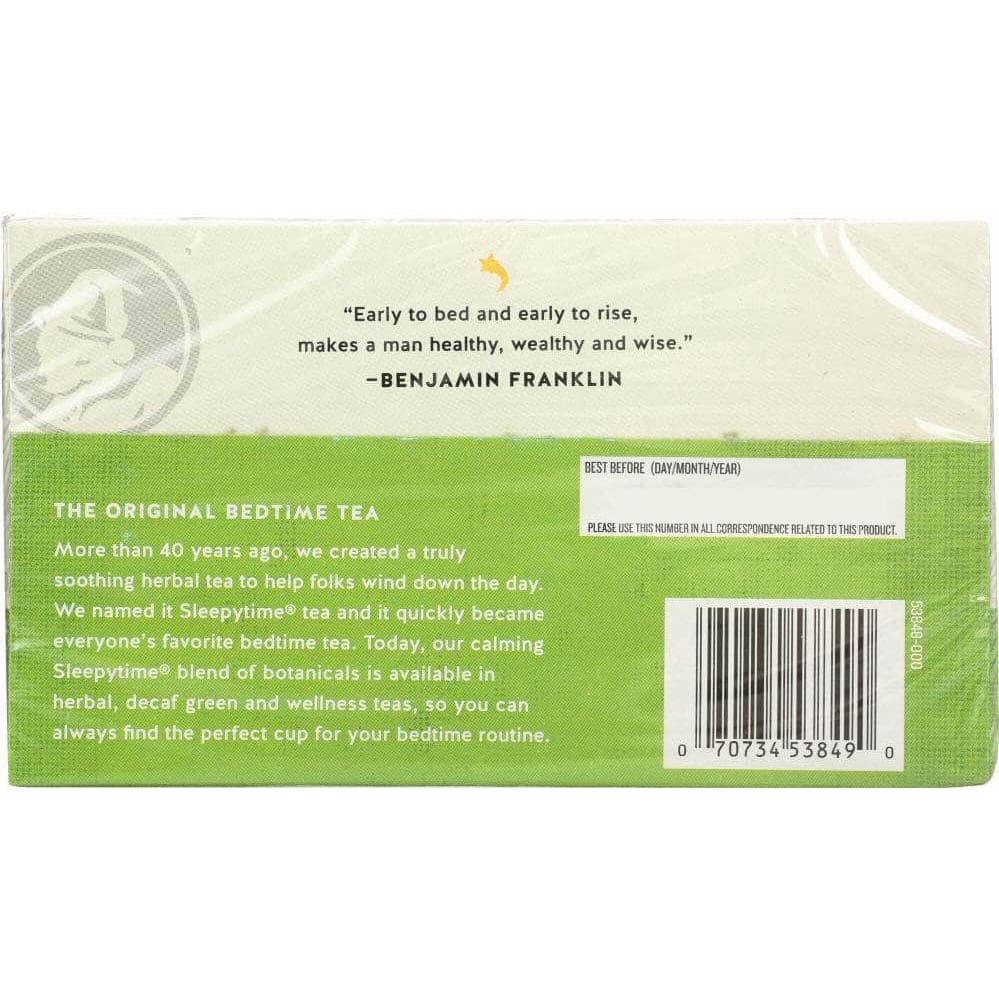 Celestial Seasonings Celestial Seasonings Wellness Sleepytime Detox Tea Pack of 20, 1.2 oz