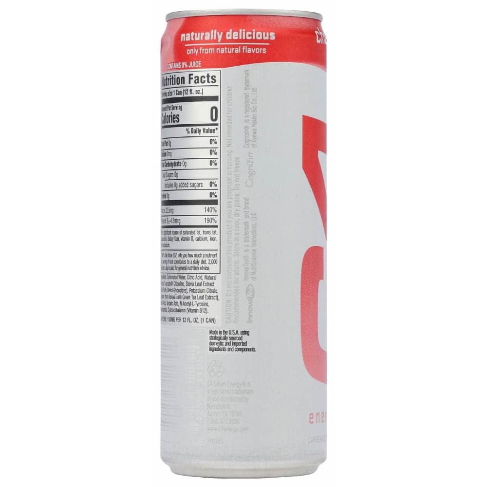 CELLUCOR Grocery > Beverages > Energy Drinks CELLUCOR: Rtd Smart Energy Cherry L, 12 fo