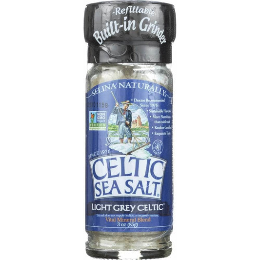 Celtic Sea Salt Celtic Light Grey Celtic Grinder, 3 oz