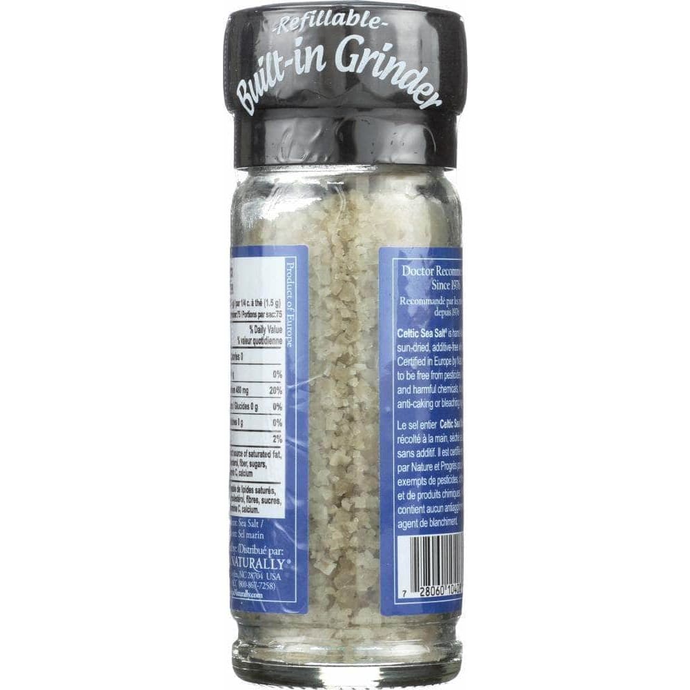 Celtic Sea Salt Celtic Light Grey Celtic Grinder, 3 oz