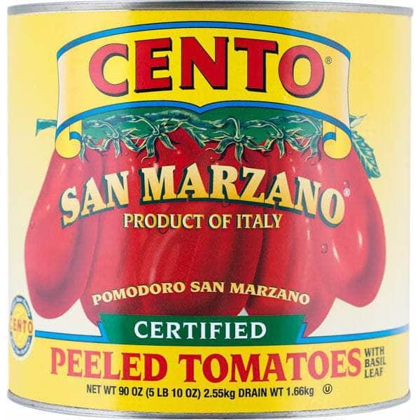CENTO CENTO Certified San Marzano Tomatoes, 90 oz