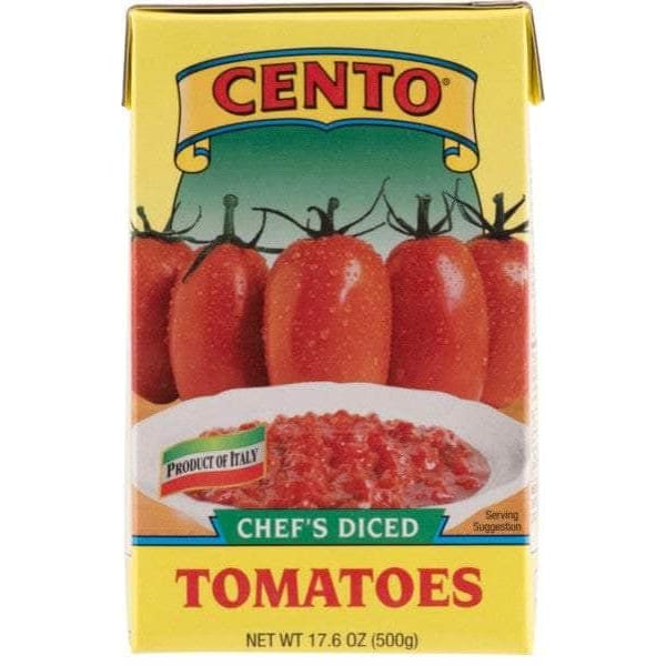 CENTO CENTO Chef Diced Tomatoes Box, 17.6 oz