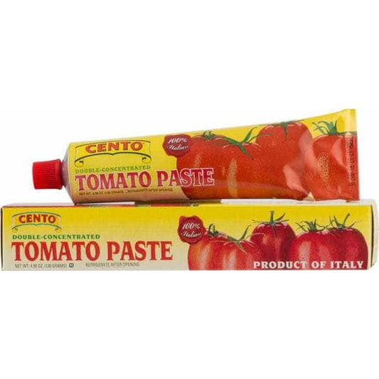 CENTO CENTO Double Concentrated Tomato Paste Tube, 4.56 oz