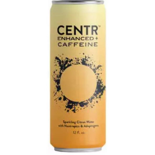 CENTR ENHANCED: Water Sprk Enhnced Caffn 12 fo (Pack of 5) - Grocery > Beverages > Water > Sparkling Water - CENTR ENHANCED