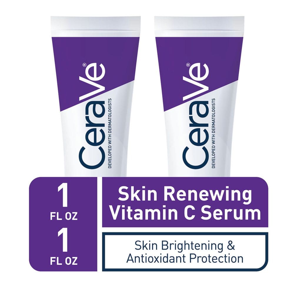 CeraVe Skin Renewing Vitamin C Serum (1.0 fl. oz. 2 pk.) - Skin Care - CeraVe