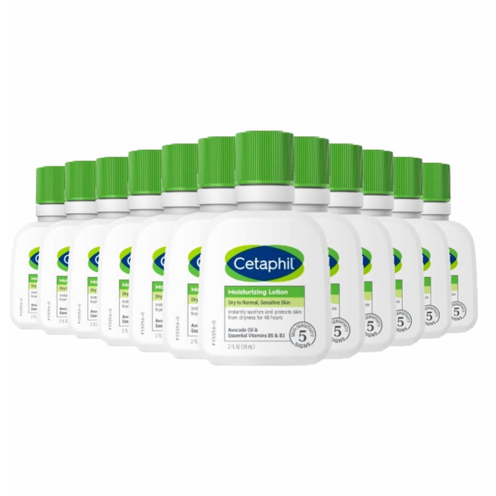 Cetaphil Body Moisturizer Hydrating Moisturizing Lotion for All Skin Types Sensitive Skin 2 oz - 12 Pack - Body Lotions & Oils - Cetaphil