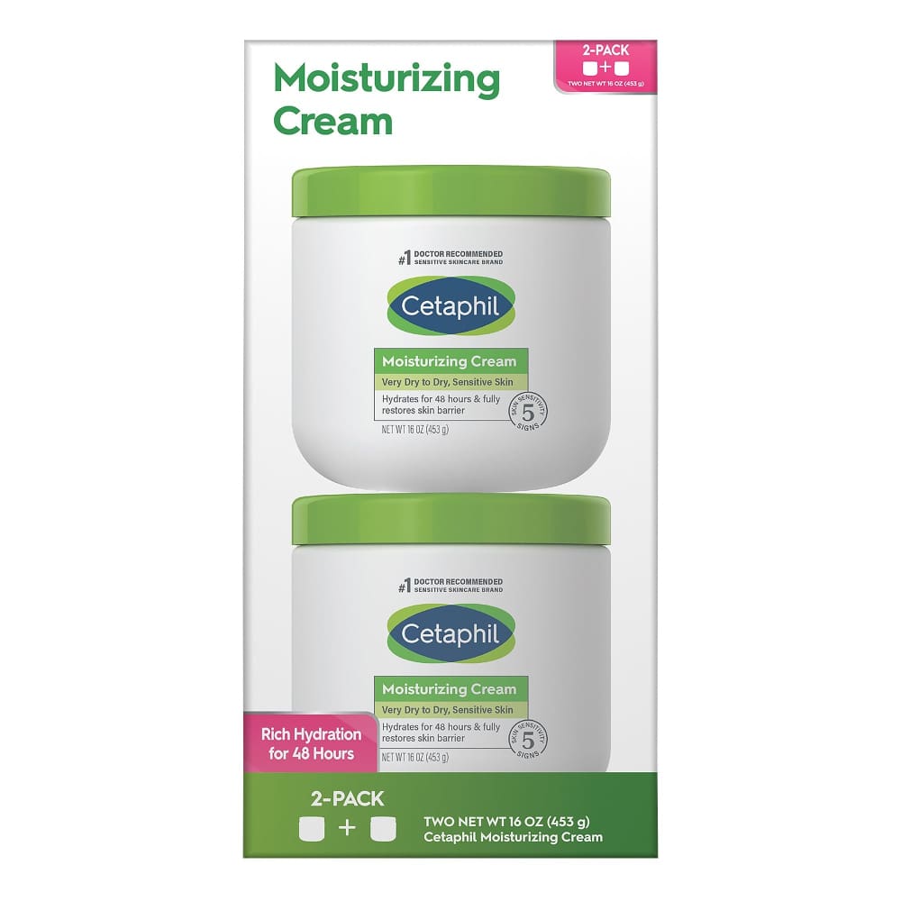 Cetaphil Moisturizing Cream 2 pk./16 oz. - Cetaphil