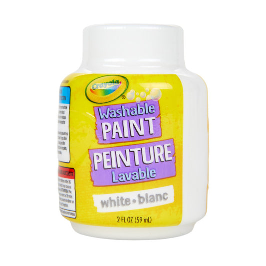 White Crayola 2Oz Washable Paint (Pack of 12)