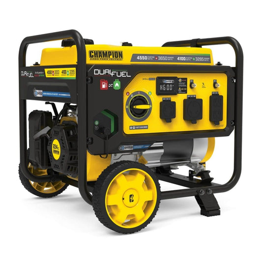 Champion Power Equipment 3650-Watt Dual Fuel Portable Generator With CO Shield - Portable Generators - ShelHealth