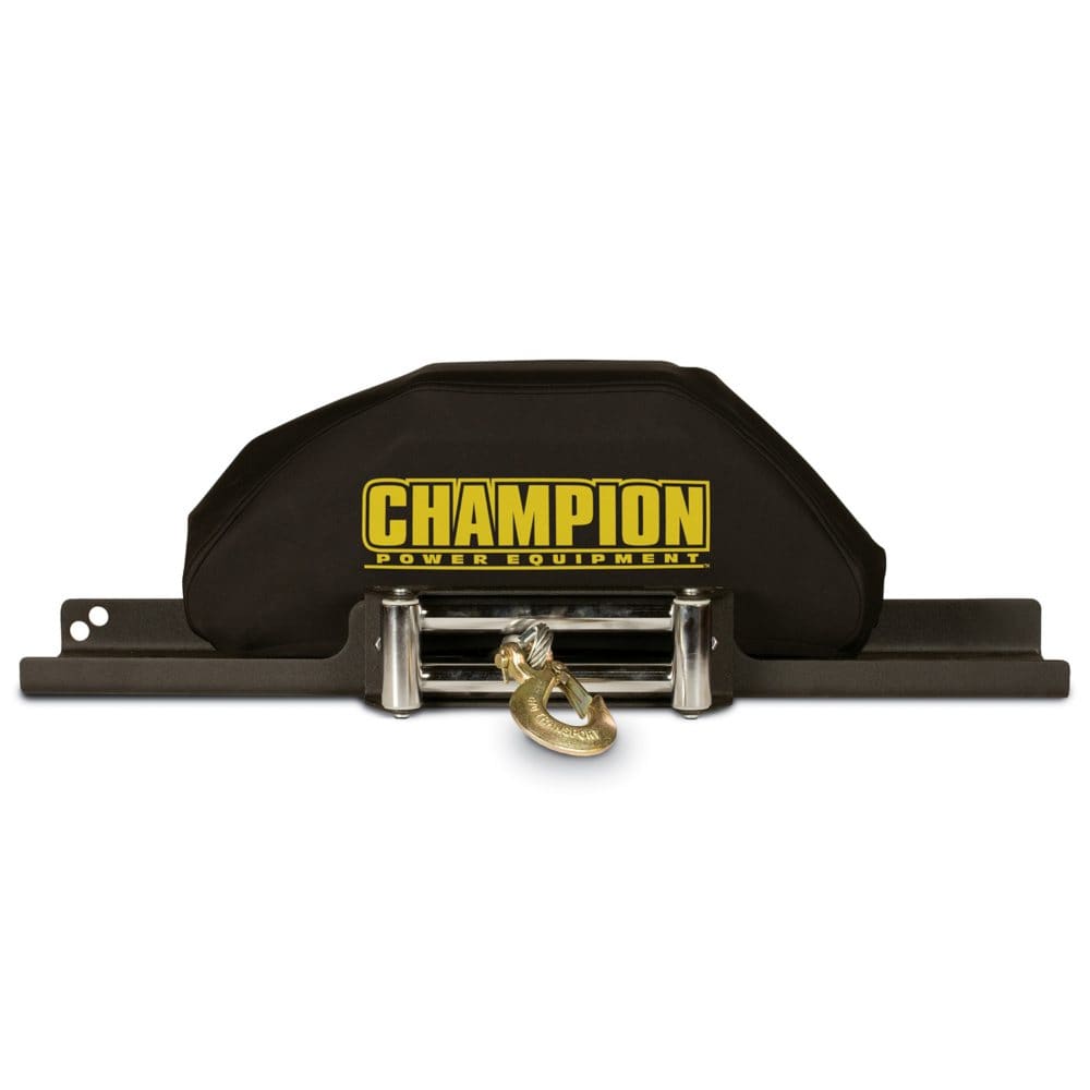 Champion Power Equipment Neoprene Winch Cover Fits 8,000lb - 12,000lb - Cargo Accessories - Champion