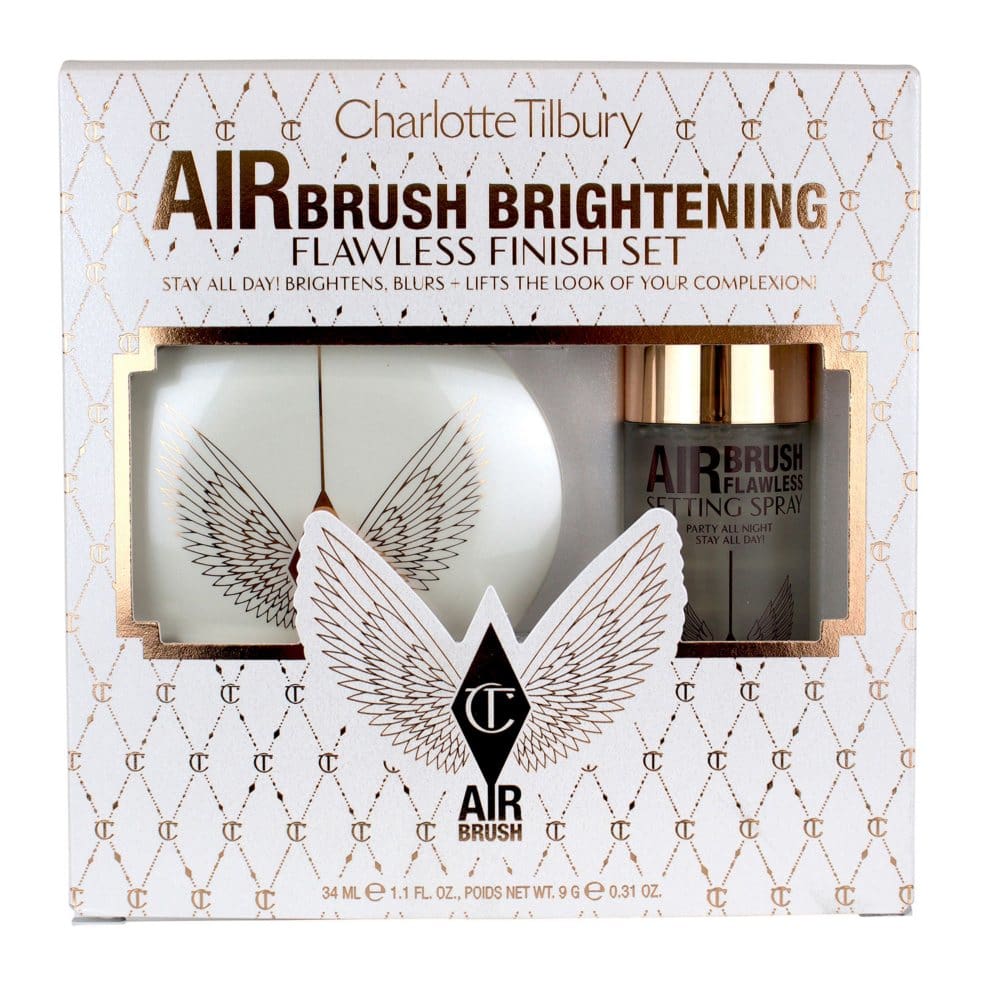 Charlotte Tilbury Airbrush Brightening Flawless Finish Set - Makeup - Charlotte