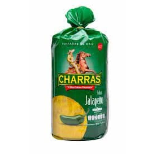 CHARRAS Grocery > Snacks > Chips > Snacks Other CHARRAS: Tostada Jalapeno, 8.8 oz