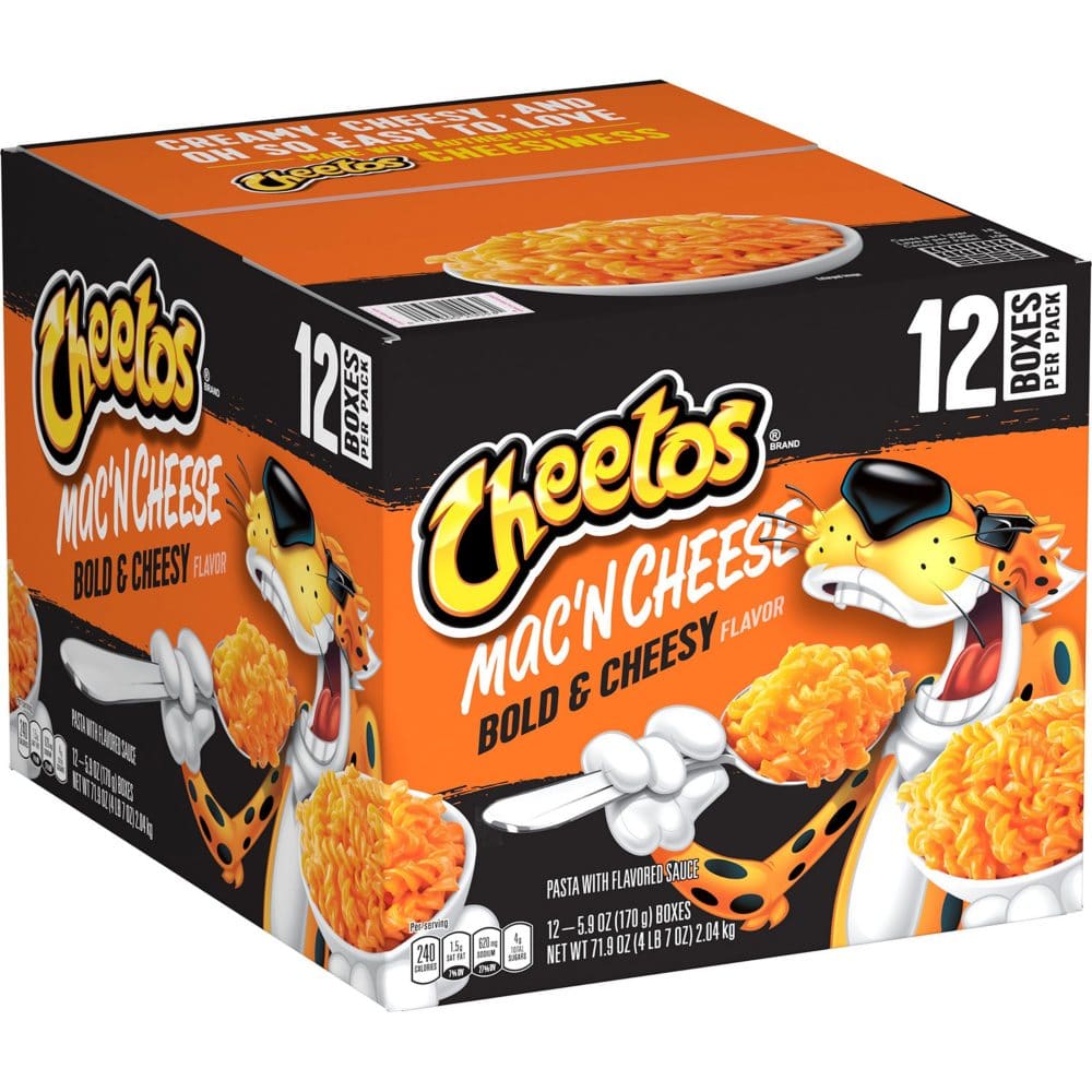 Cheetos Mac and Cheese (5.9 oz. 12 pk.) - Rice Pasta & Boxed Meals - Cheetos