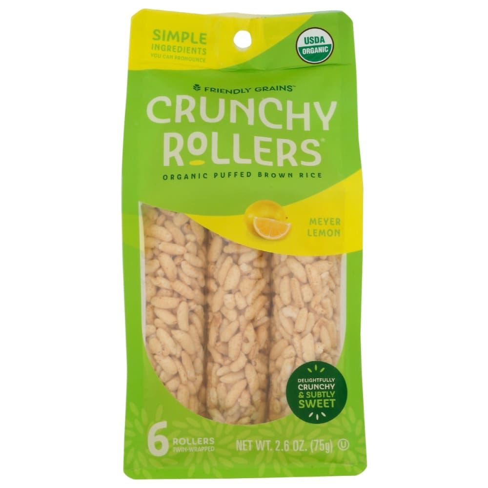 CHEF BOBO: Roller Lemon Cooler 2.6 oz (Pack of 5) - Puffed Snacks - CHEF BOBO