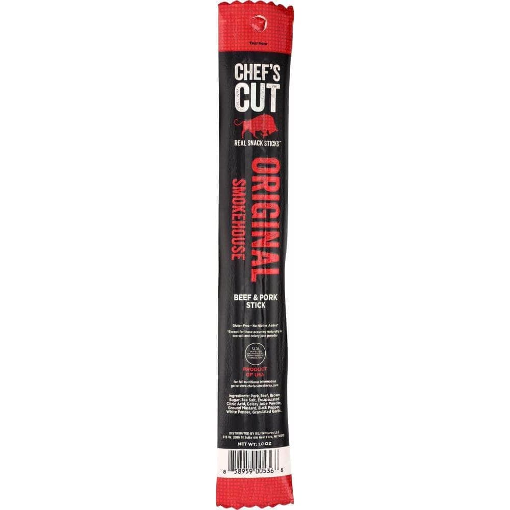 Chefs Cut Chefs Cut Beef & Pork Snack Stick Original Smokehouse, 1 oz