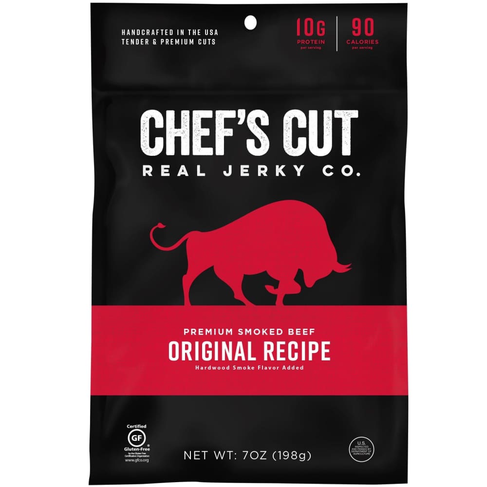 Chef’s Cut Real Jerky Co. Original Recipe Smoked Beef 7 oz. - Chef’s Cut