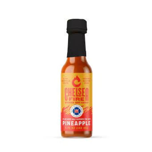 CHELSEA FIRE: Sauce Hot Wicked Pinappl 5 oz (Pack of 4) - Condiments - CHELSEA FIRE