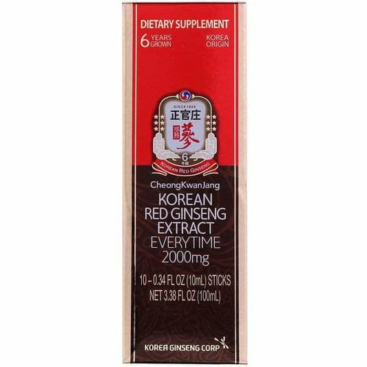 CHEONKWANJANG Cheonkwanjang Ginseng Everytime 2000Mg, 10 Pk