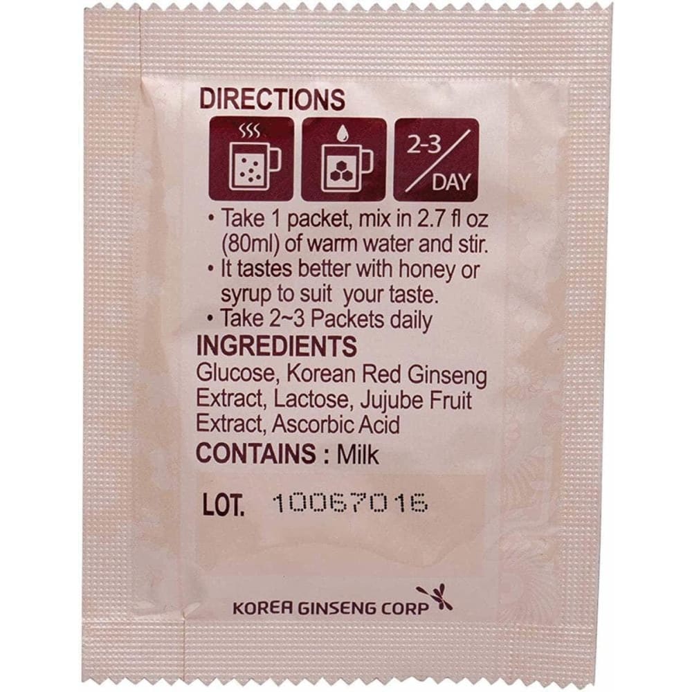 CHEONKWANJANG Cheonkwanjang Ginseng Tea, 50 Pk