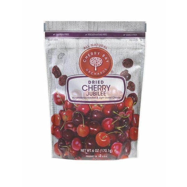CHERRY BAY ORCHARDS Grocery > Snacks > Nuts > Fruits Dried CHERRY BAY ORCHARDS: Dried Cherry Jubilee, 6 oz