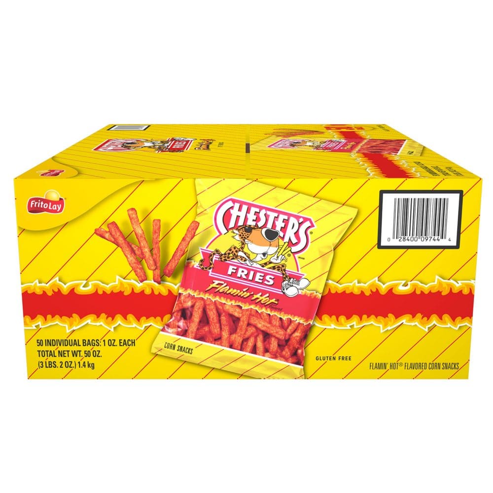 Chester's Flamin' Hot Fries Snacks (1 oz., 50 ct.) ShelHealth