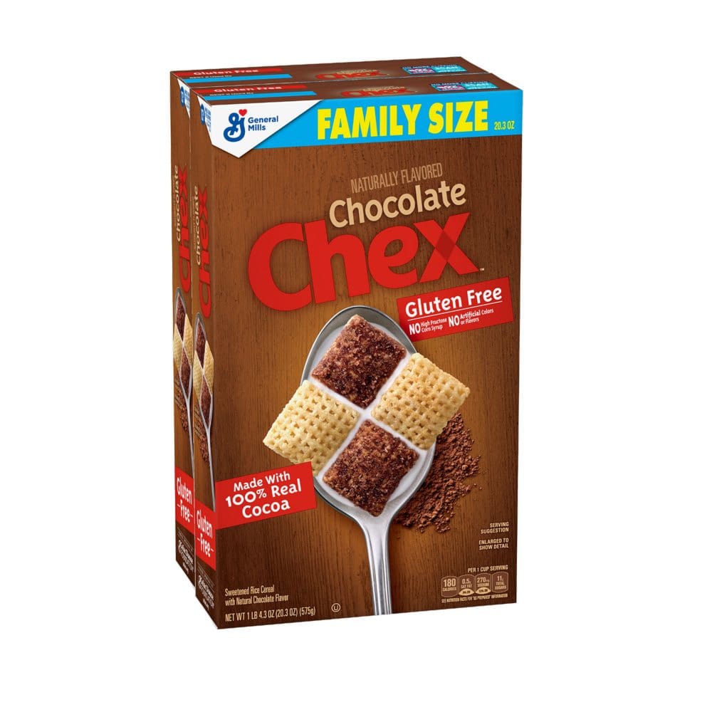 Chex Gluten-Free Breakfast Cereal Chocolate (2 pk.) - Cereal & Breakfast Foods - Chex Gluten-Free