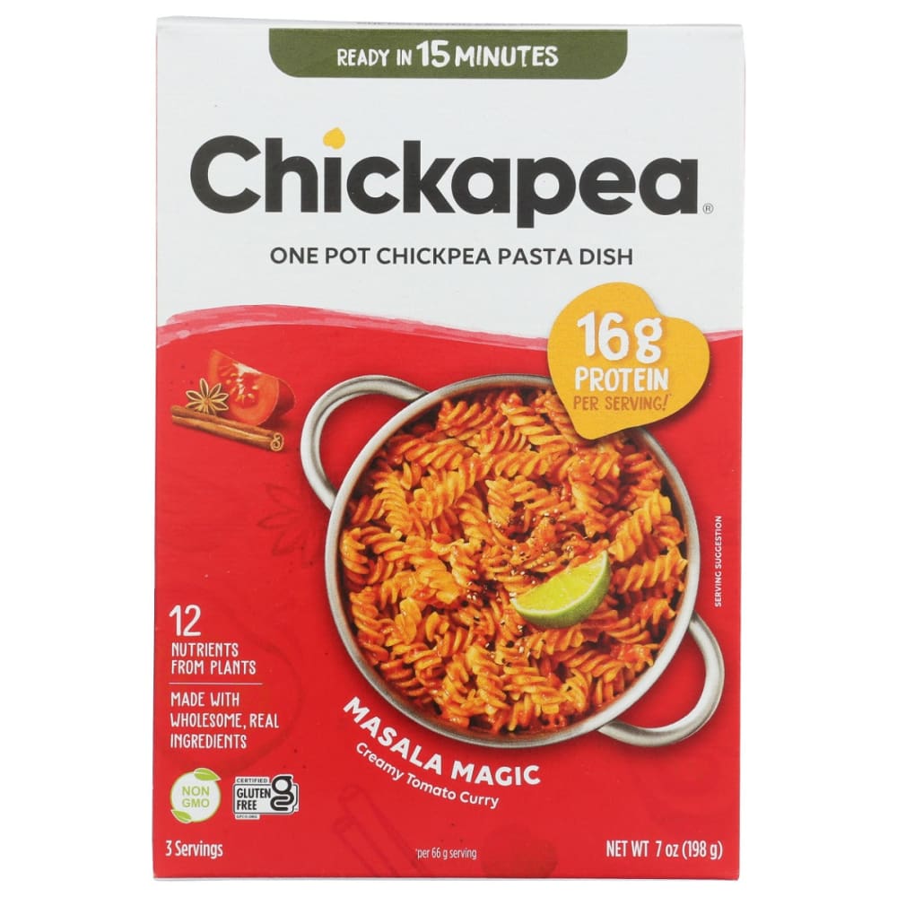 CHICKAPEA: Pasta Dish Creamy Curry 7 oz (Pack of 4) - Grocery > Pantry > Pasta and Sauces - CHICKAPEA