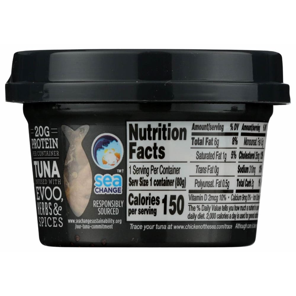 CHICKEN OF THE SEA Grocery > Pantry > Meat Poultry & Seafood CHICKEN OF THE SEA Tuna Blk Pepper Infusion, 2.8 oz