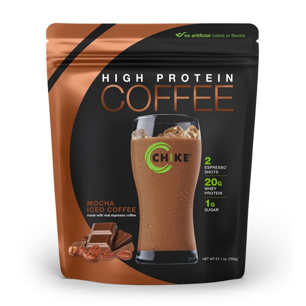 Chike High Protein Iced Coffee Mocha (27.1 fl. oz.) - Protein & Fitness - Chike