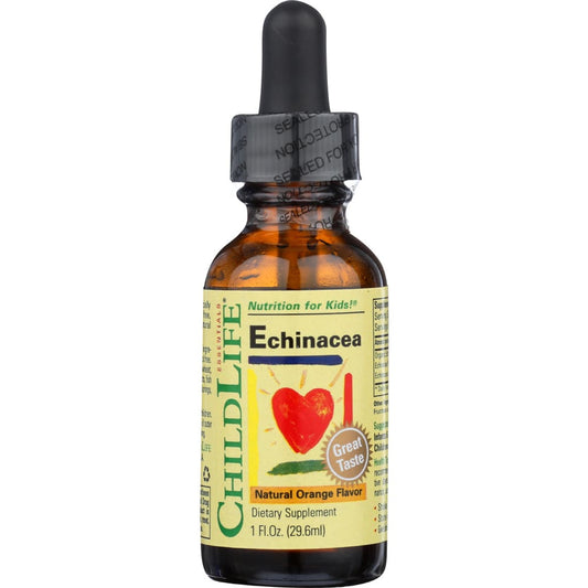 CHILDLIFE ESSENTIALS: Echinacea Natural Orange Flavor 1 oz (Pack of 4) - Herbs & Homeopathic - CHILDLIFE ESSENTIALS