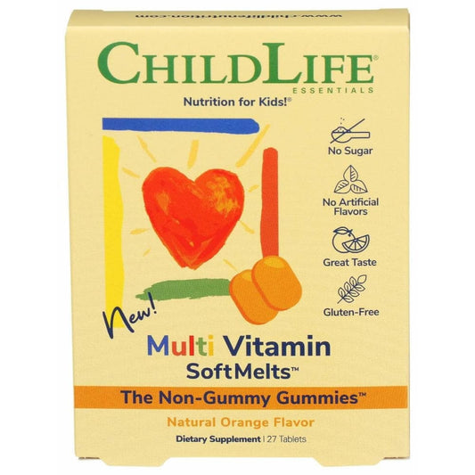 CHILDLIFE NUTRITION FOR KIDS CHILDLIFE Multi Vitamin SoftMelt Gummies, 27 tb
