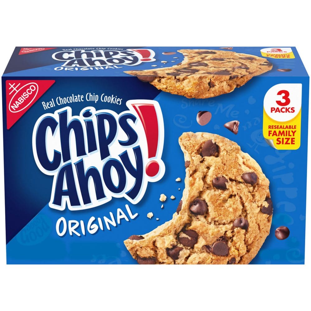 CHIPS AHOY! Chocolate Chip Cookies Family Size (3 pk.) - Cookies - CHIPS AHOY!