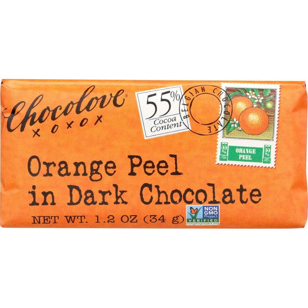 Chocolove Chocolove Mini Dark Chocolate Bar Orange Peel, 1.2 oz