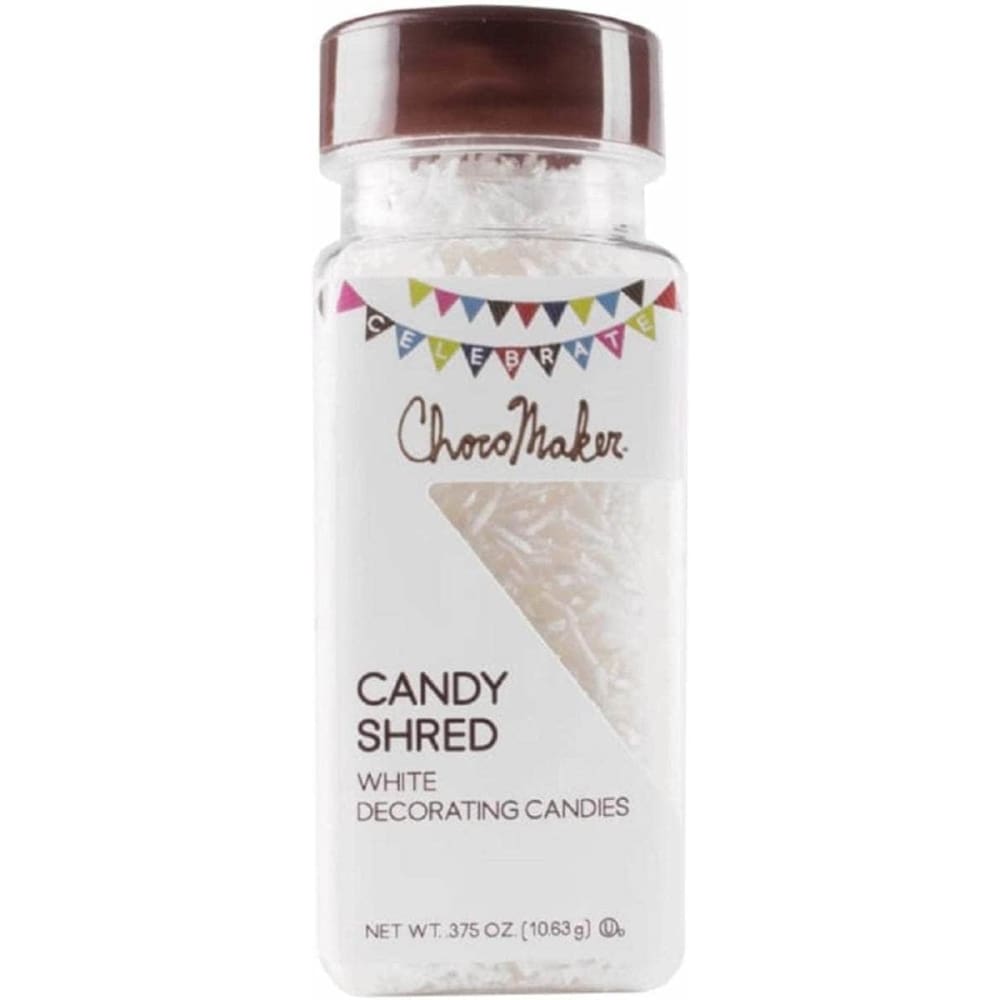 CHOCOMAKER Grocery > Chocolate, Desserts and Sweets > Candy CHOCOMAKER Candy Shred White, 0.375 oz