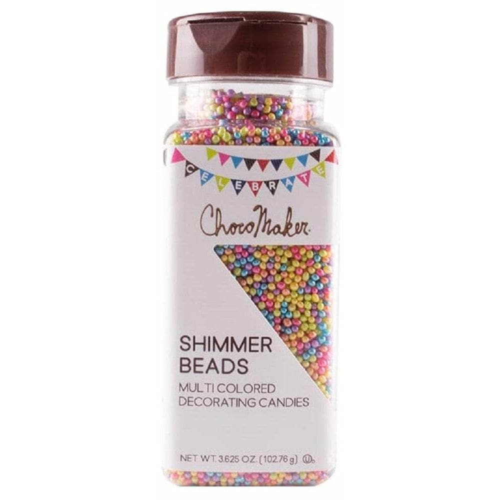 Chocomaker Chocomaker Shimmer Beads Multicolored Decorating Candies, 3.63 oz