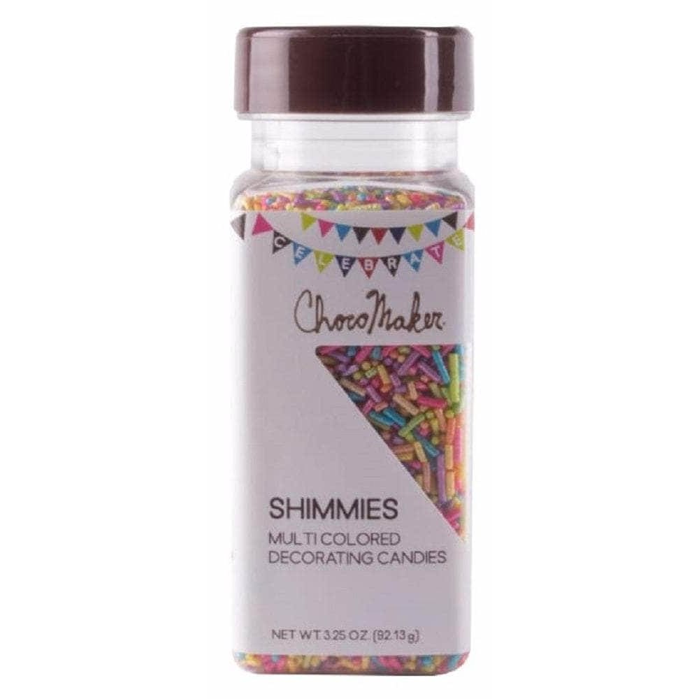 Chocomaker Chocomaker Shimmies Multicolored Decorating Candies, 3.25 oz