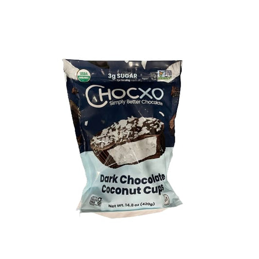 Chocxo Dark Chocolate Coconut Cups 14.8 oz. - Chocxo