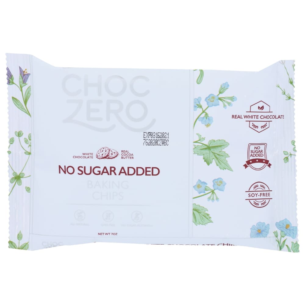 CHOCZERO: White Chocolate Baking Chips Sugar Free 7 oz - Grocery > Cooking & Baking > Baking Ingredients - CHOCZERO