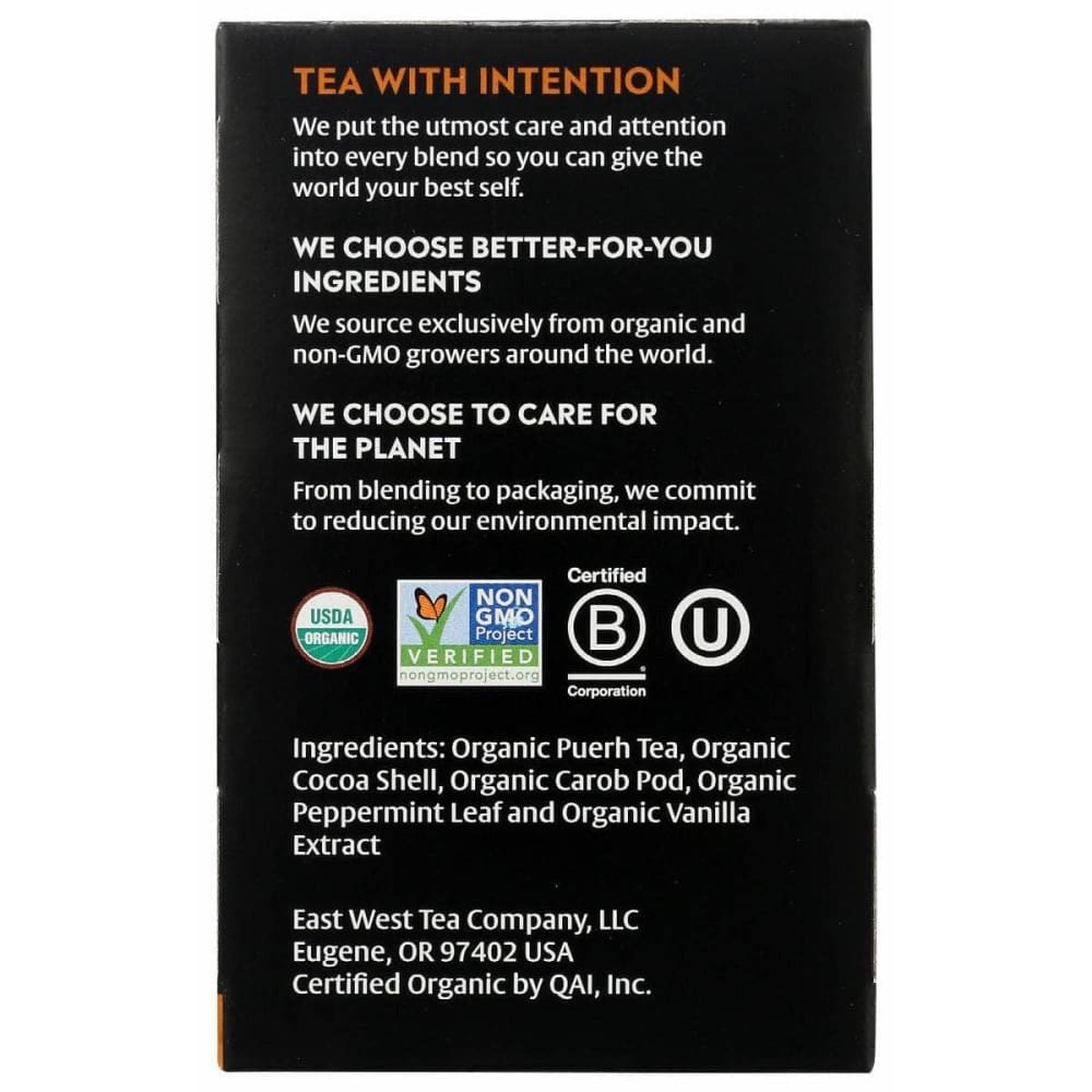 CHOICE TEA Choice Tea Tea Cocoa Mint, 16 Bg