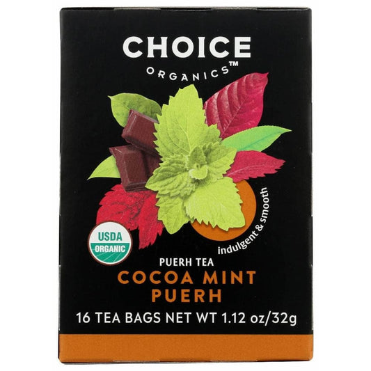CHOICE TEA Choice Tea Tea Cocoa Mint, 16 Bg