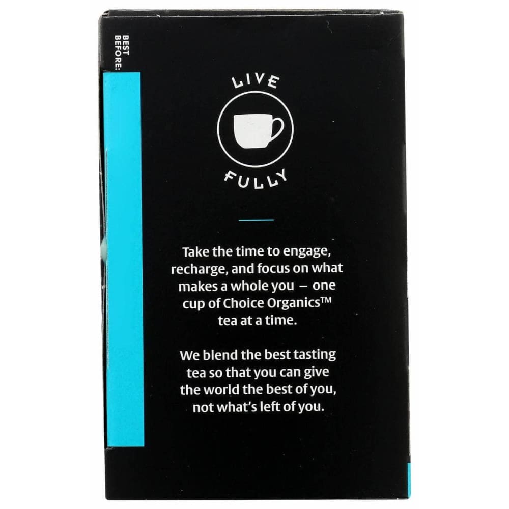 CHOICE TEA Choice Tea Tea White Green Elderflower, 16 Bg