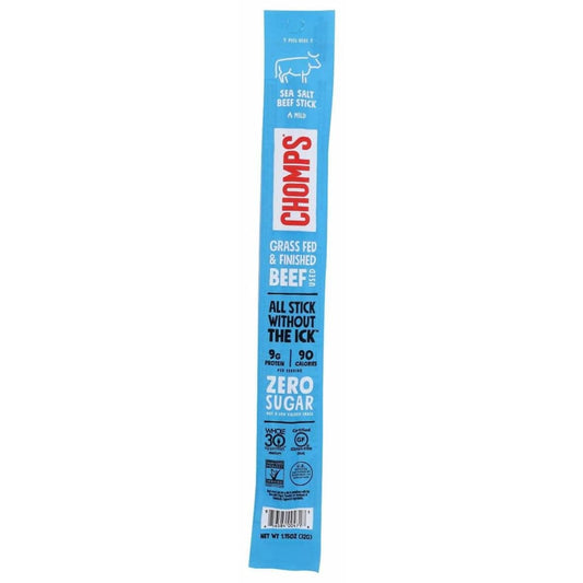 CHOMPS Chomps Beef Stick Sea Salt, 1.15 Oz