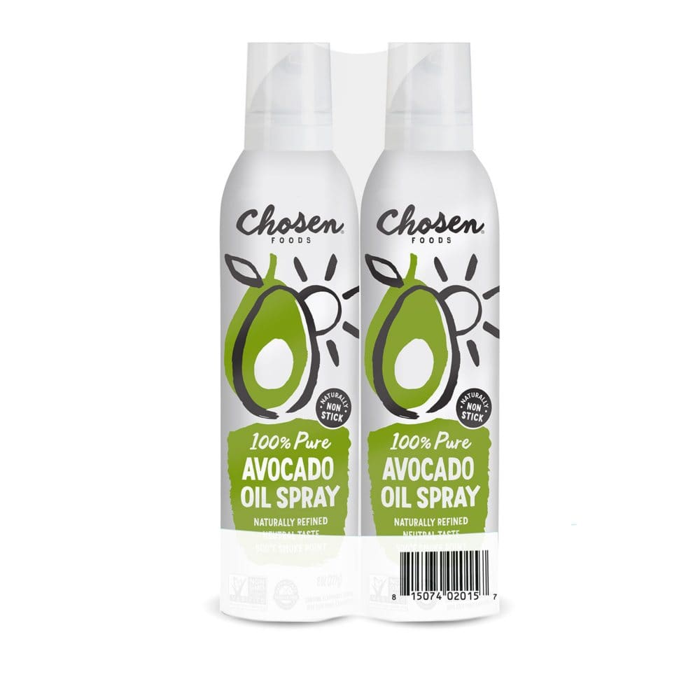 Chosen Foods Avocado Oil Cooking Spray (8 oz. 2 pk.) - Oils Vinegar & Shortening - ShelHealth