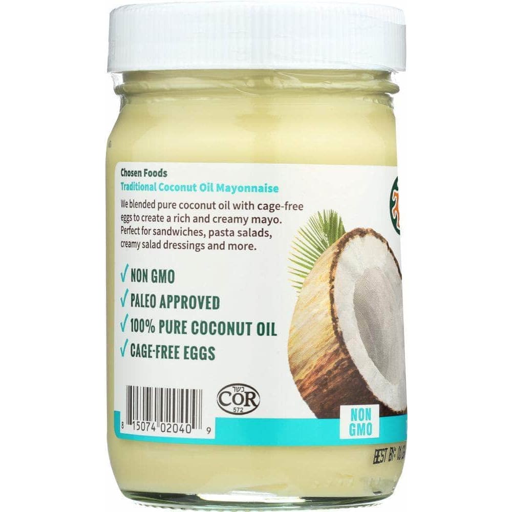 Chosen Foods Chosen Foods Mayo Coconut Oil, 12 oz
