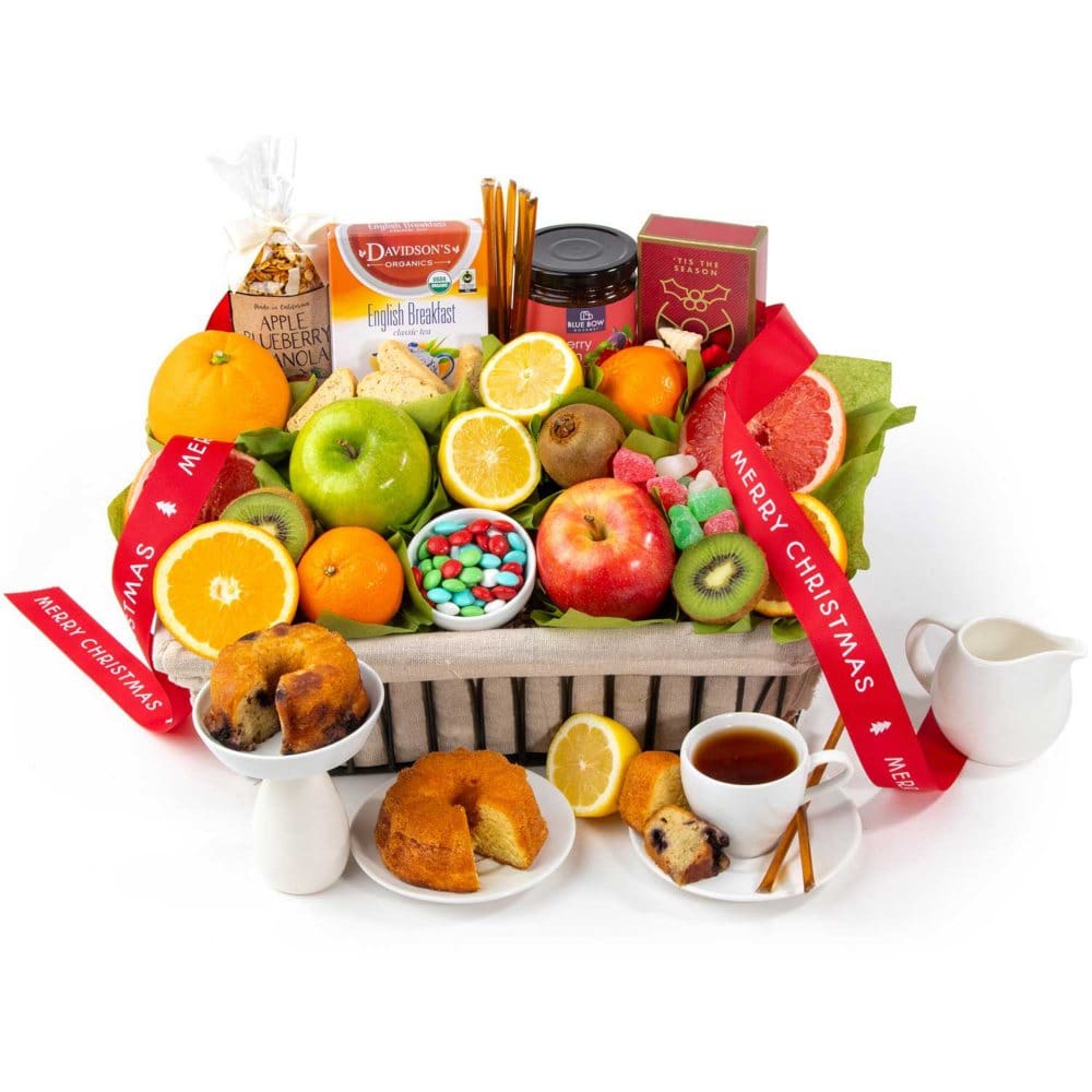 Christmas Wishes Family Brunch Gift Basket - Gift Baskets - ShelHealth