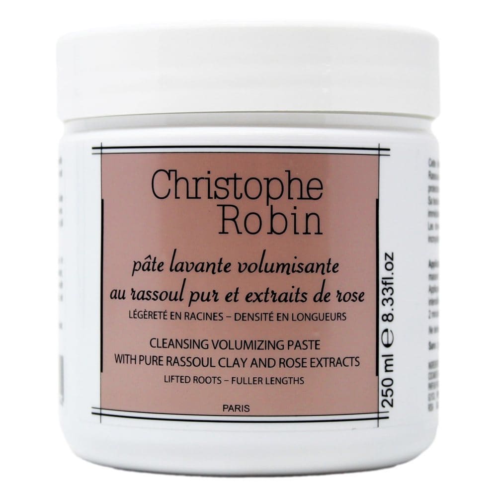Christophe Robin Cleansing Volume Paste with Pure Rassoul Clay and Rose Extracts (8.33 fl. oz.) - Luxury Beauty - Christophe