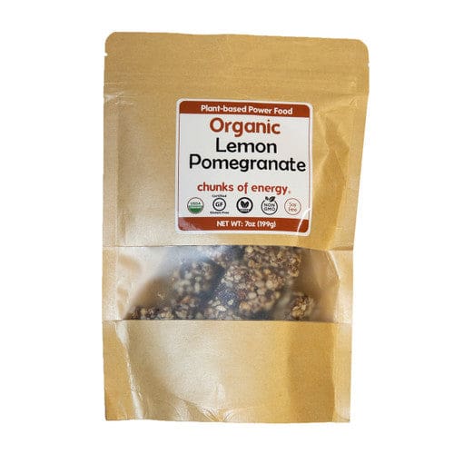 Chunks of Energy Organic Lemon Pomegranate 7oz (Case of 12) - Snacks/Healthy Snacks - Chunks of Energy