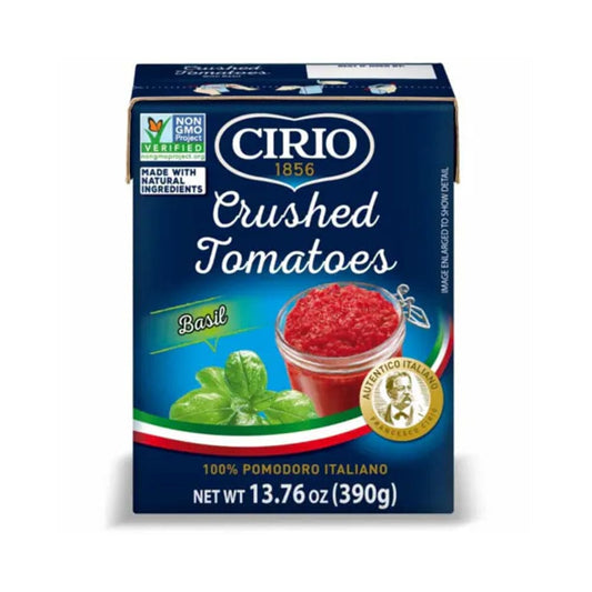 CIRIO: Crushed Tomatoes With Basil 13.76 oz (Pack of 5) - Grocery > Pantry - CIRIO