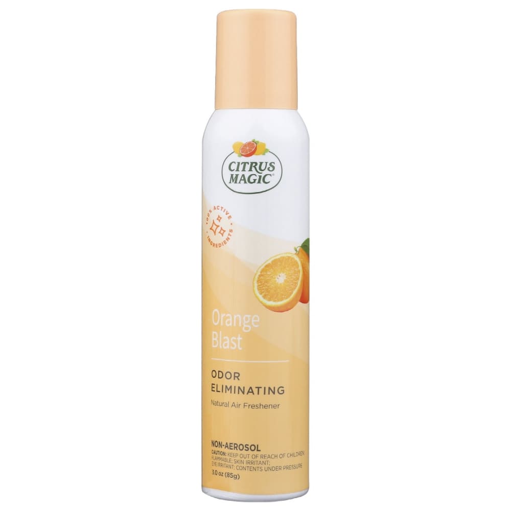 Citrus Magic Air Freshener Spray Orange Fresh 3.5 oz (Case of 3) - Citrus Magic